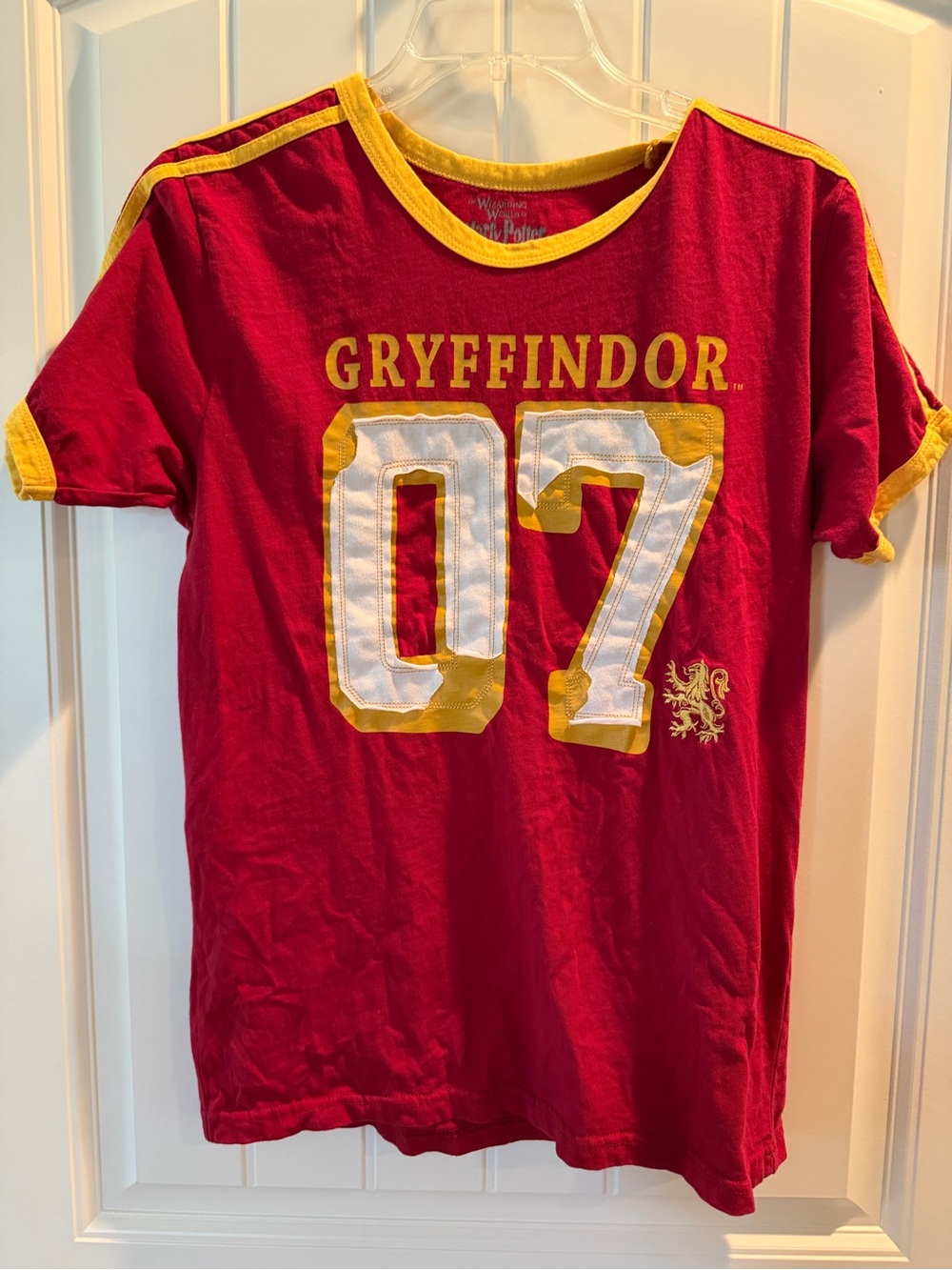 Gryffindor Red Short Jersey By Wizarding World of Harry Potter- Universal- Small
